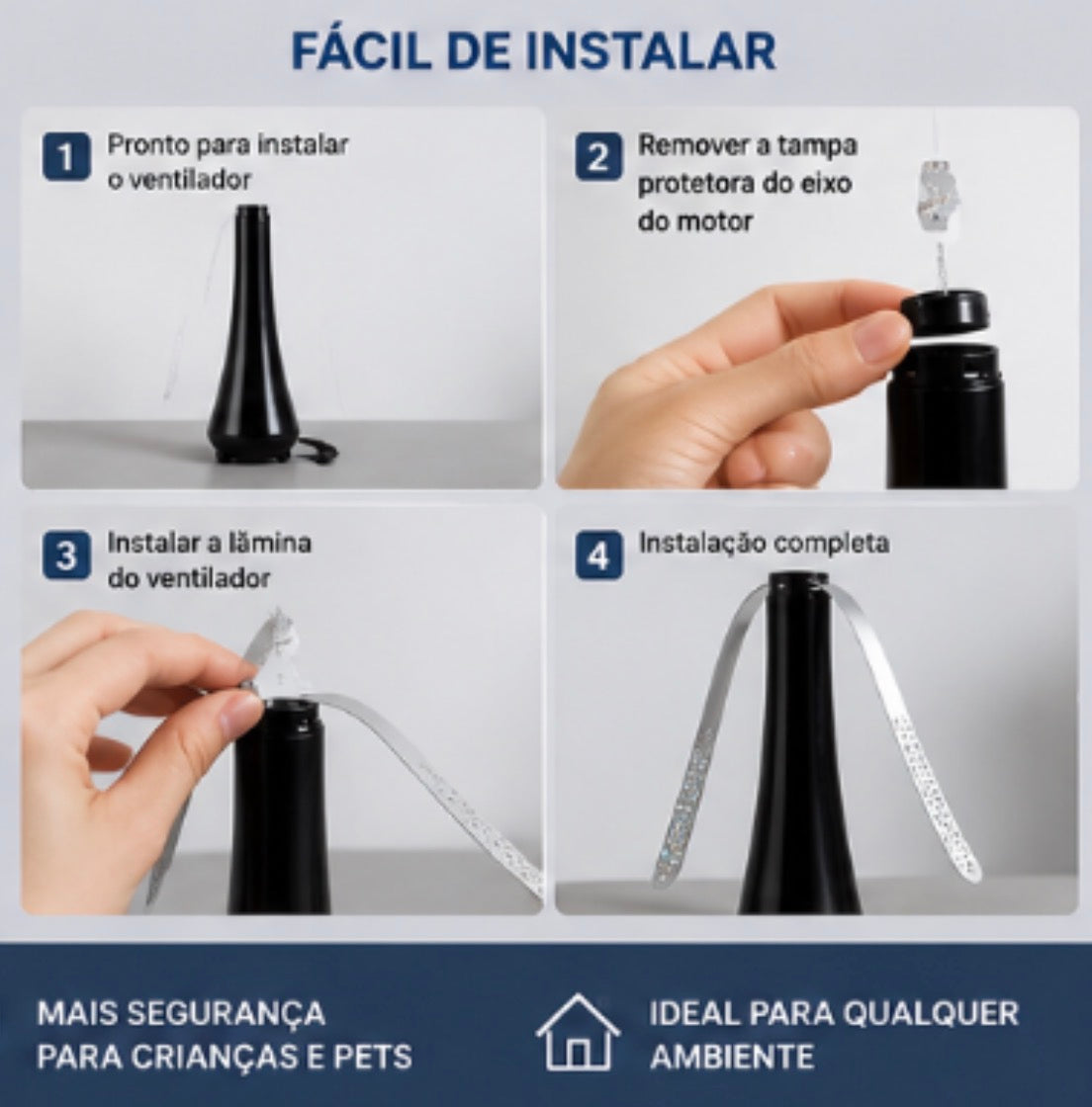 VentoFlex Premium – Tecnologia, Elegância e Conforto em Cada Ambiente
