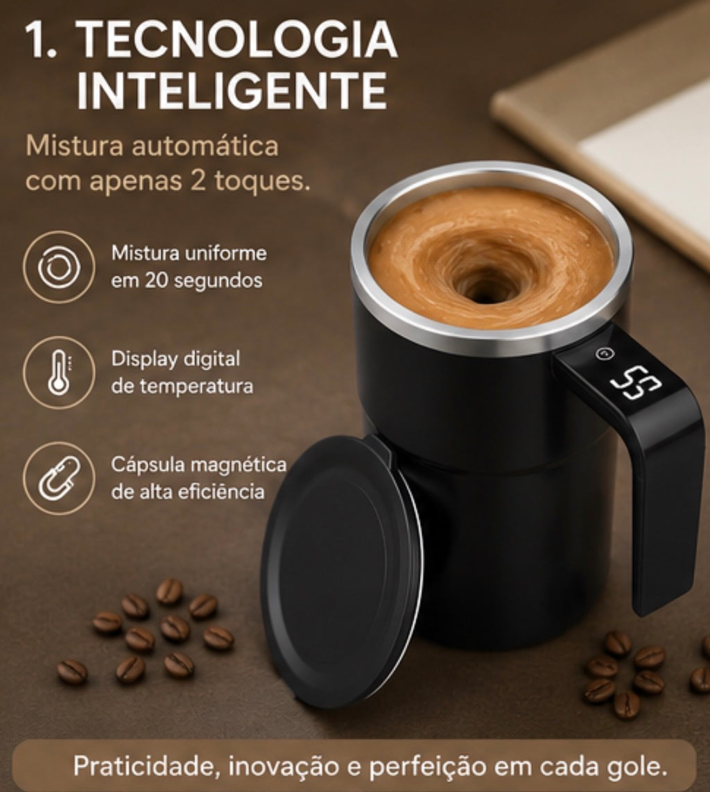 Caneca Magnética Inteligente Premium